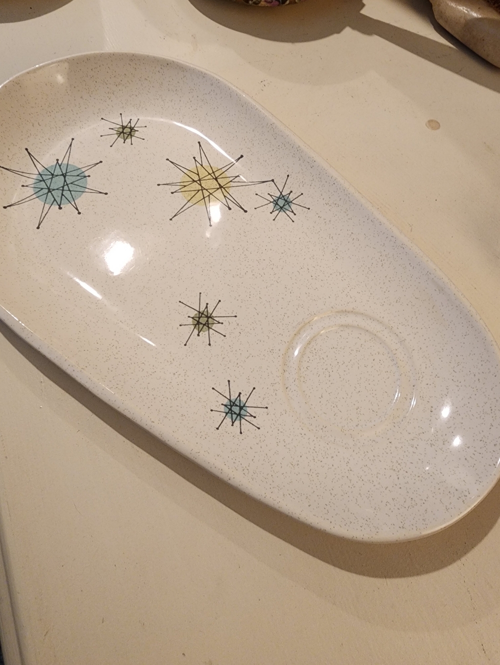 Starburst by Franciscan Snack Plate